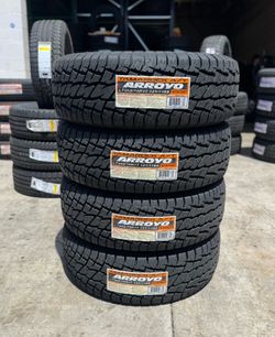 LT265/70/17 Arroyo All Terrain 4 New Tires Installed And Balanced