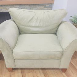 Oversized Upholstered Armchair