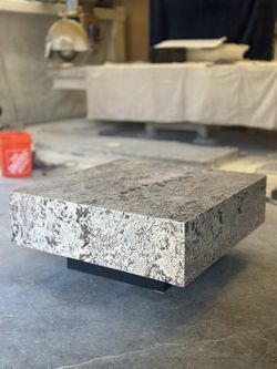 Floating Arabesco Granite Coffee Table 