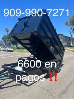 New smooth wall dump trailer 12 ft ! 2027