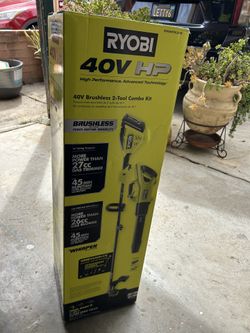 Ryobi Cordless Blower And Weed Whacker