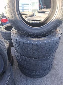 π4 TIRES SET 35/12.50/20 TOYO OPEN COUNTRY A/T
