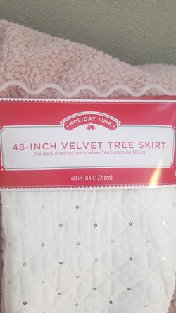 48 in velvet tree skirt