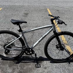 Schwinn Horicon Sport Adult Unisex 700c Gravel Bike, Gray Bicycle