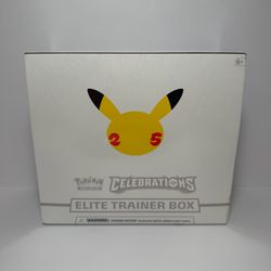 Pokemon Cards Celebrations Elite trainer box