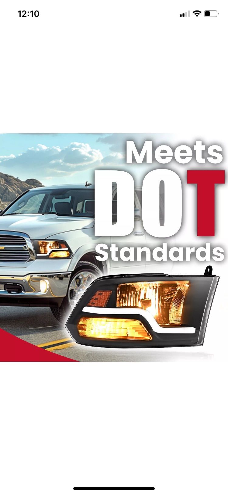 Headlight For Dodge Ram