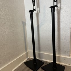 SANUS BSSU2-B1 Universal Speaker Stands