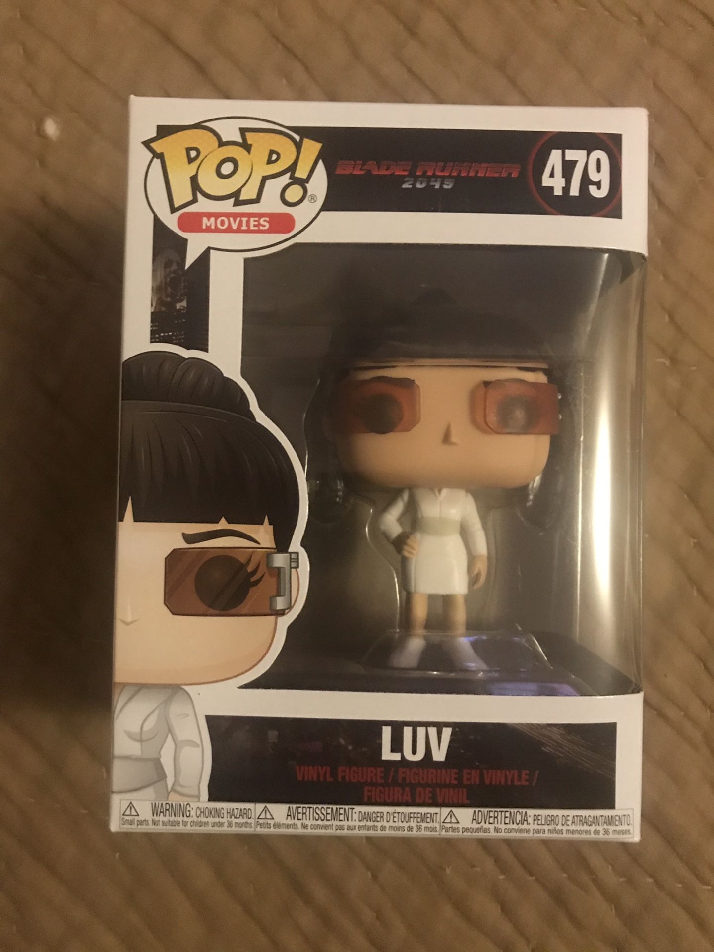 Funko Pop movies, Blade Runner 2049, Luv #479, vinyl figurine , collectible