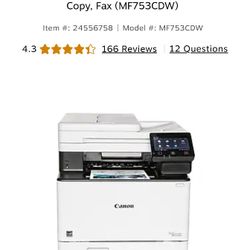 Canon MF743cdw Multifunction Laser