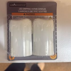 LED Dripping votive candles