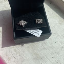 1/10 CTTW Diamond Earrings