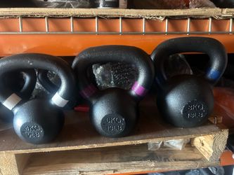 Coated powder kettle bell