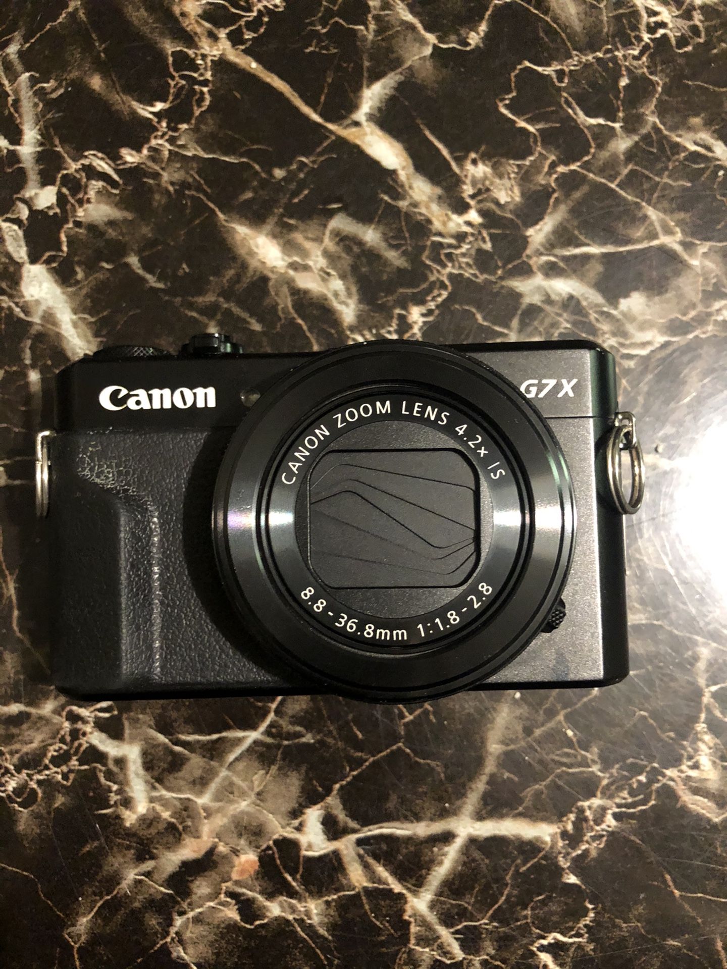 Canon G7X Mark II camera