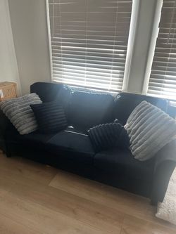 Black Couch Need Gone ASAP
