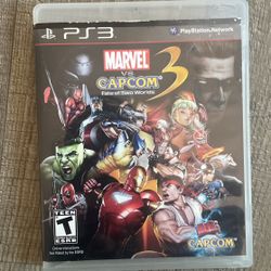 PS3 Marvel Vs Capcom 3 Fate Of Two Worlds