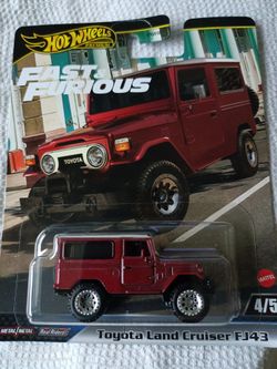 Hotwheels Real Riders Toyota Land Cruiser FJ43