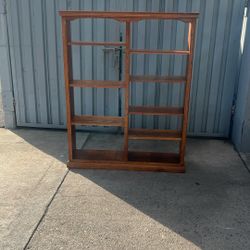 Seven Shelf Bookshelf, 47“ X 12“ X 60“