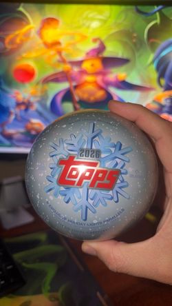 2026 Topps MLB Holiday Baseball Card Ornament