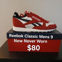 Reebok Classic Mens Size 9 New $80