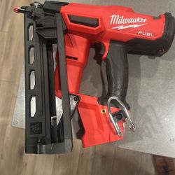 Milwaukee Fuel 16 Gauge Angle Nailer.  New M18