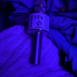 Purple Microphone 