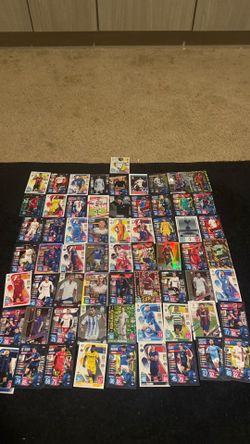 50 cents per soccer card or $25 for all