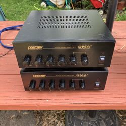 2 Paso Mono Digital Music Amplifiers 
