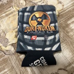 Rare Duke Nukem Forever Promo Can Koozie – Gearbox / 2K Games Comic-Con Exclusive