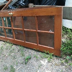 Nice Wooden Glass Door