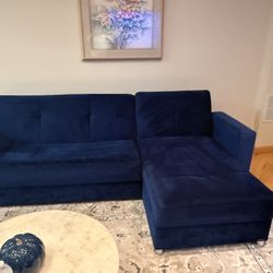L shape sofa ,sleeper with storage