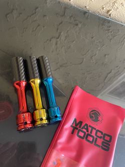 Matco carbon fiber lug nut socket set