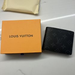 ($70) Black Louis Vuitton Monogram Wallet