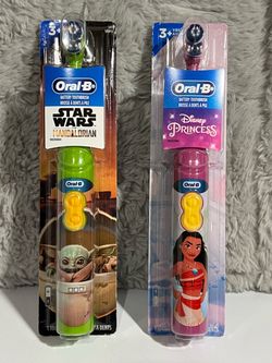 New unopened Oral-B Kids Battery Toothbrush 2-Pack