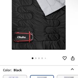 Ohuhu Double Sleeping Bag