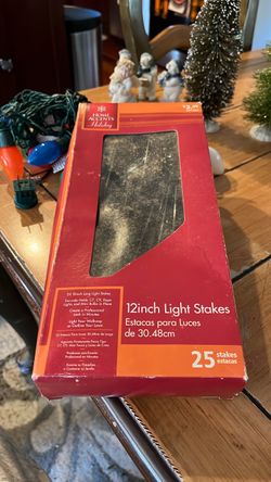 Home Accents Holiday 12-Inch Light Stakes 25-Pack