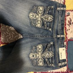Grace In LA Capri Jeans Size 29