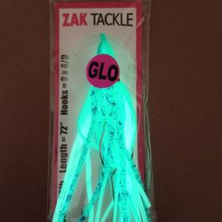 Zak Tackle Glo In The Dark Challenger Squid 