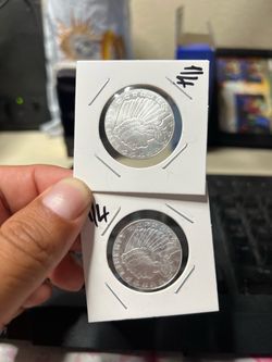 Indian Head Liberty Silver Coins – Lot of 2