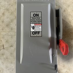 Siemens Heavy Duty Safety Switch w/ Ferraz Shawmut Fuses