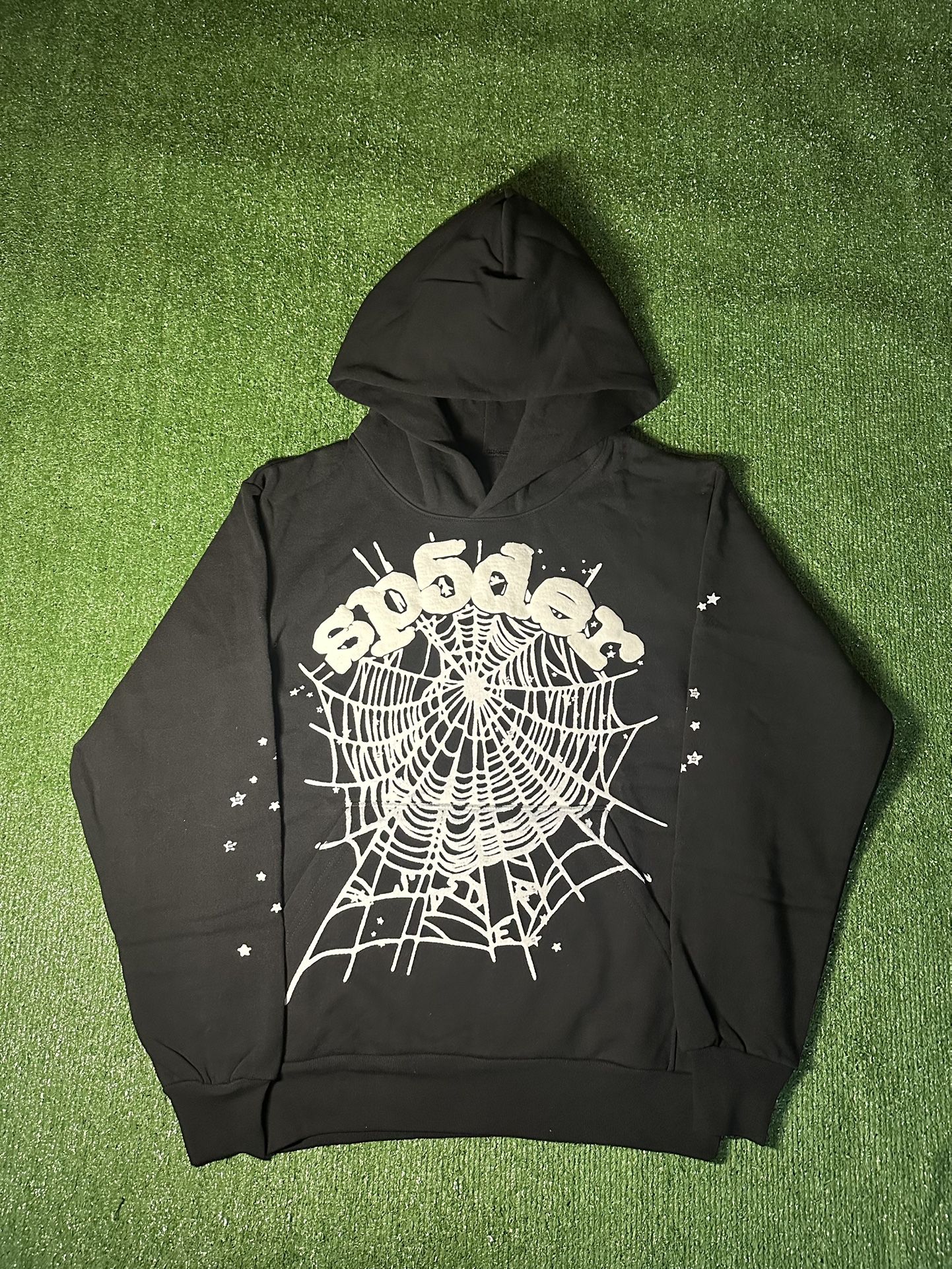 BLACK SPIDER HOODIE