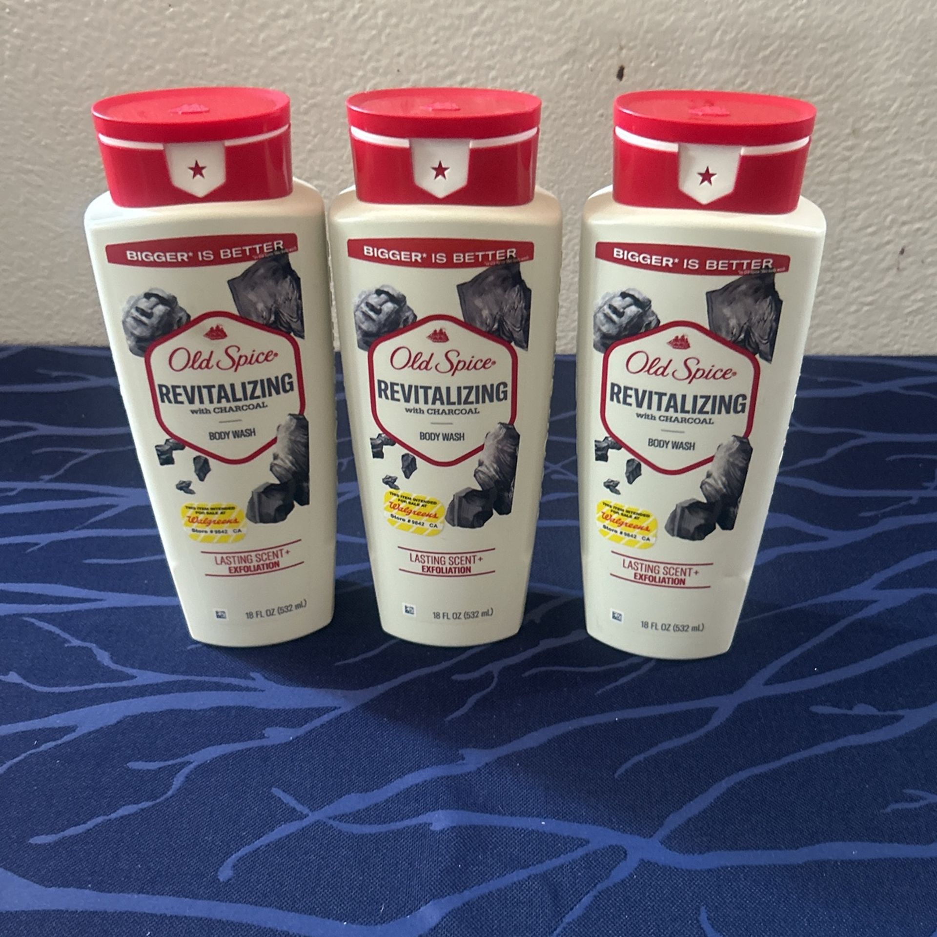 Old Spice Body Wash 18 FL OZ Bundle