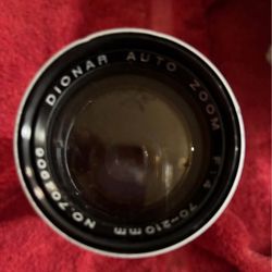 Dionar 70-210mm F:4 auto zoom camera lens
