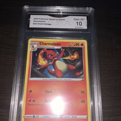 Charmeleon GMA Graded 10 Card 