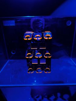 Magnetic wall rack