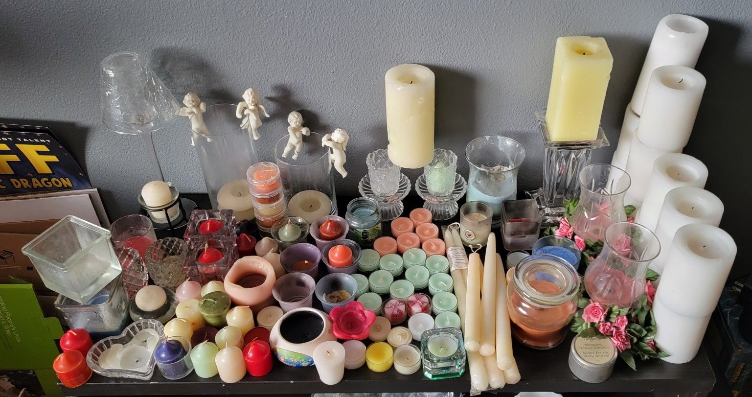 Partylite Candles and Holders,
Misc. Candles and Holders