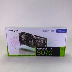 New PNY GeForce RTX 5070 OC 12GB GDDR7 Graphics Card VCG507012TFXPB1-O