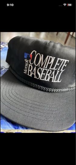 Vintage Microsoft SnapbackPromo PC Microsoft Complete Baseball 1994 Deadstock
