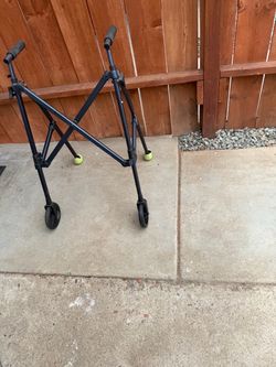 Folding Walker with Wheels