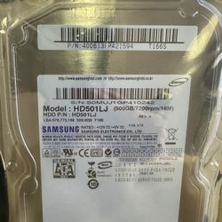 Brand New 500 GB SATA Samsung Hard Drive