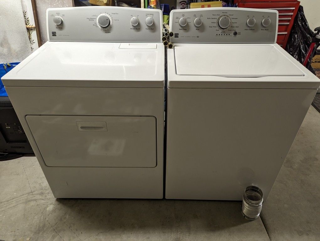 Kenmore 500 Series Washer And GAS Dryer